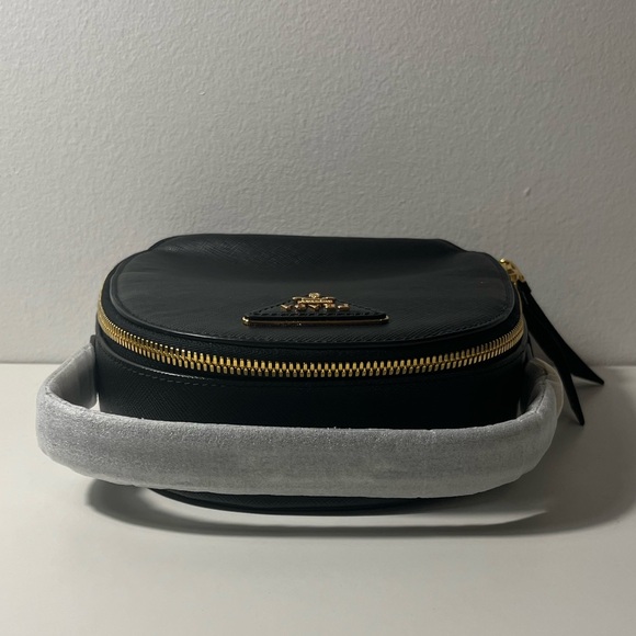 Prada Saffiano Lux Mini Odette Backpack Bookbag Purse - Picture 6 of 11